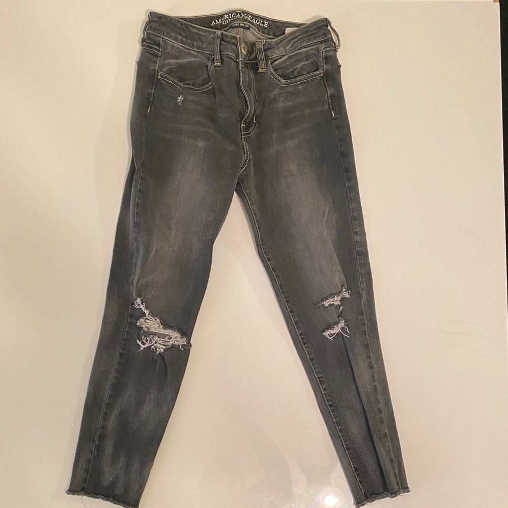 Cropped jeans